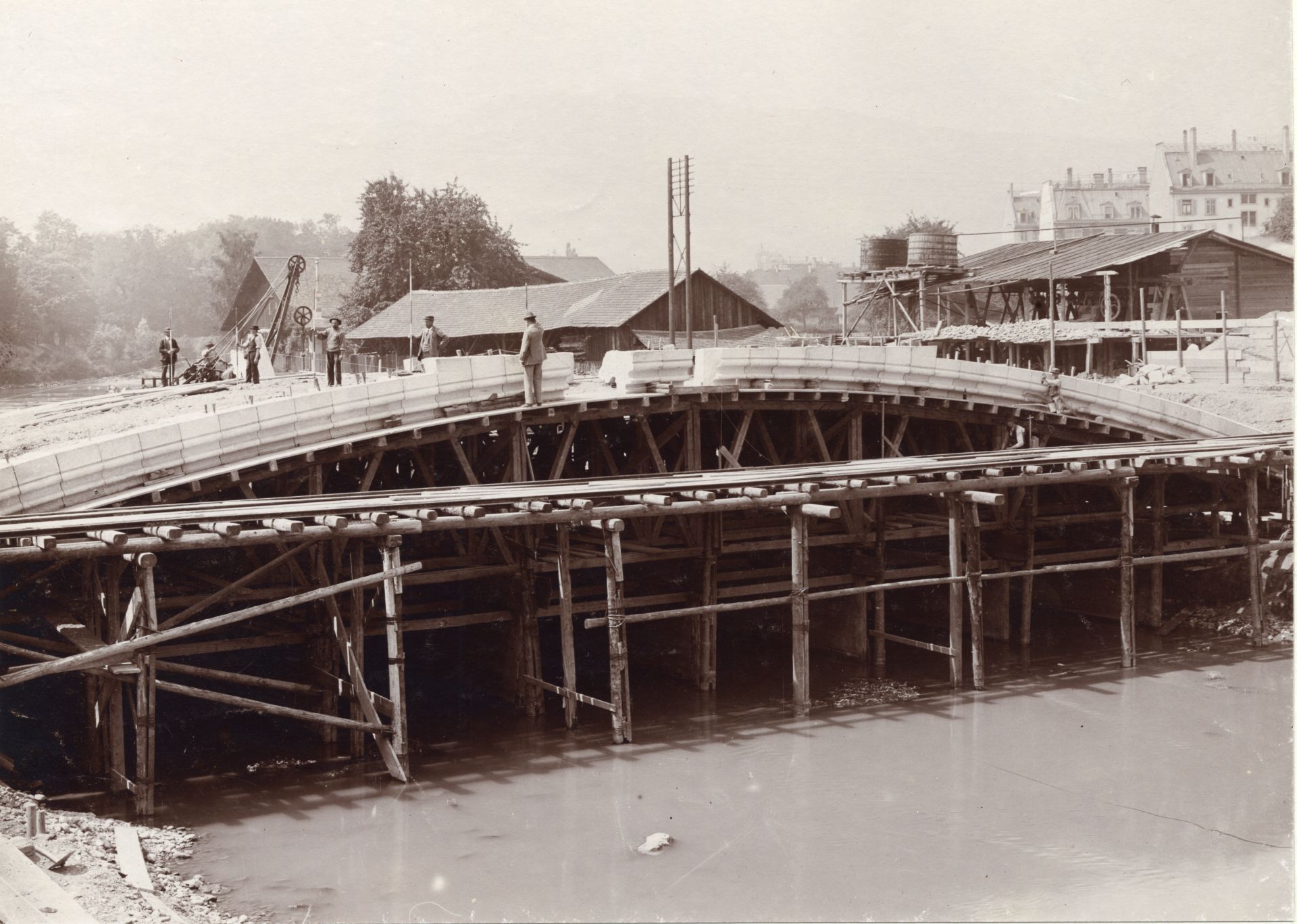 Bau Stauffacherbrücke